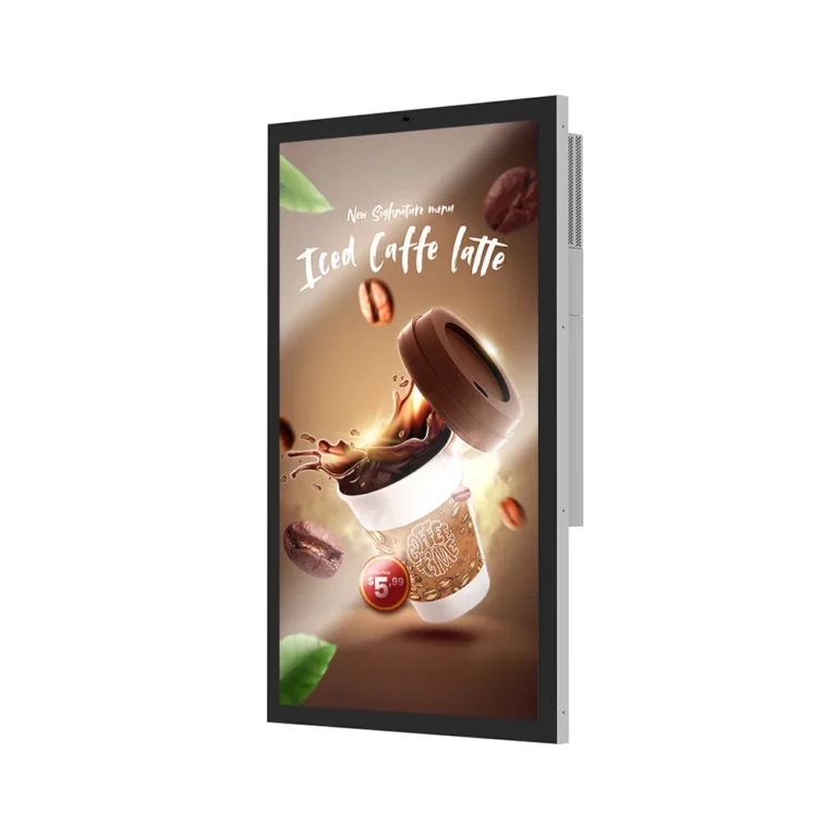 MWE867 Outdoor Wall Mouted / Standalone 2 in 1 Screen 55 inch