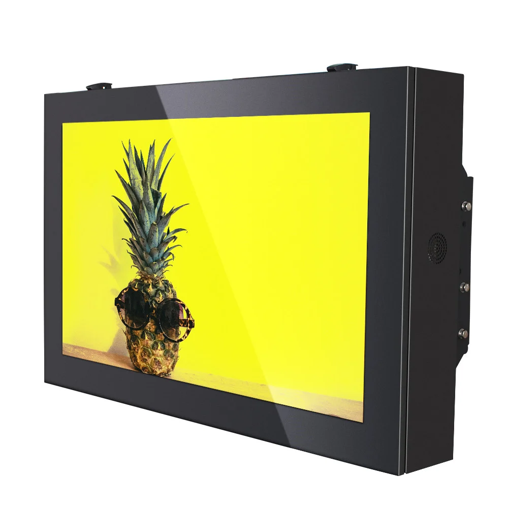 Model Number: MWE763 Wall Mount Ip65 Outdoor LCD Digital Signage Advertising Screen 32″ ~86″
