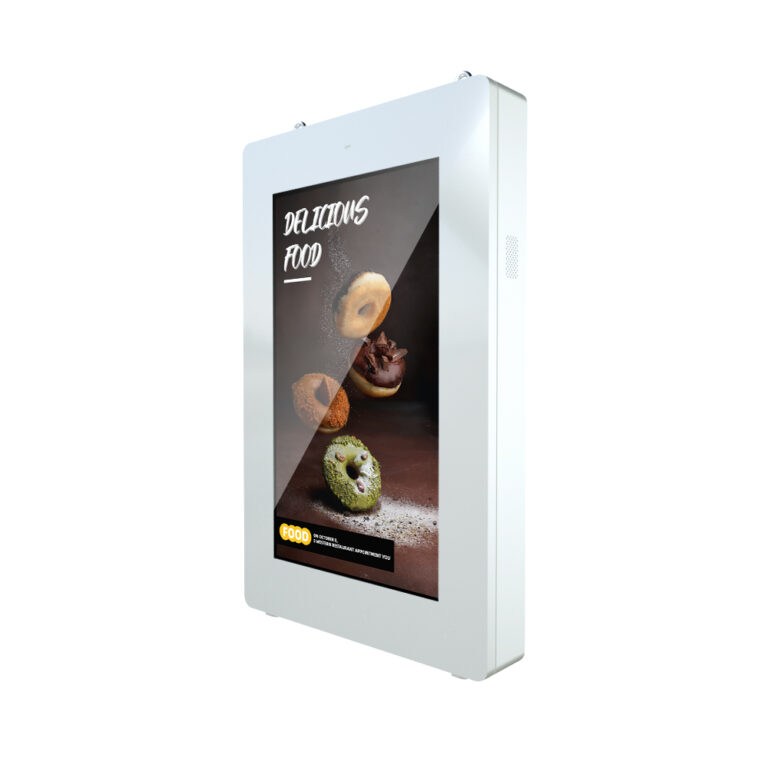 Model Number: MWE863 Wall-mounted /Free-standing 2-in-1 Outdoor Digital Signage Display | Digital Totem Available Sizes: 19″ ~86″
